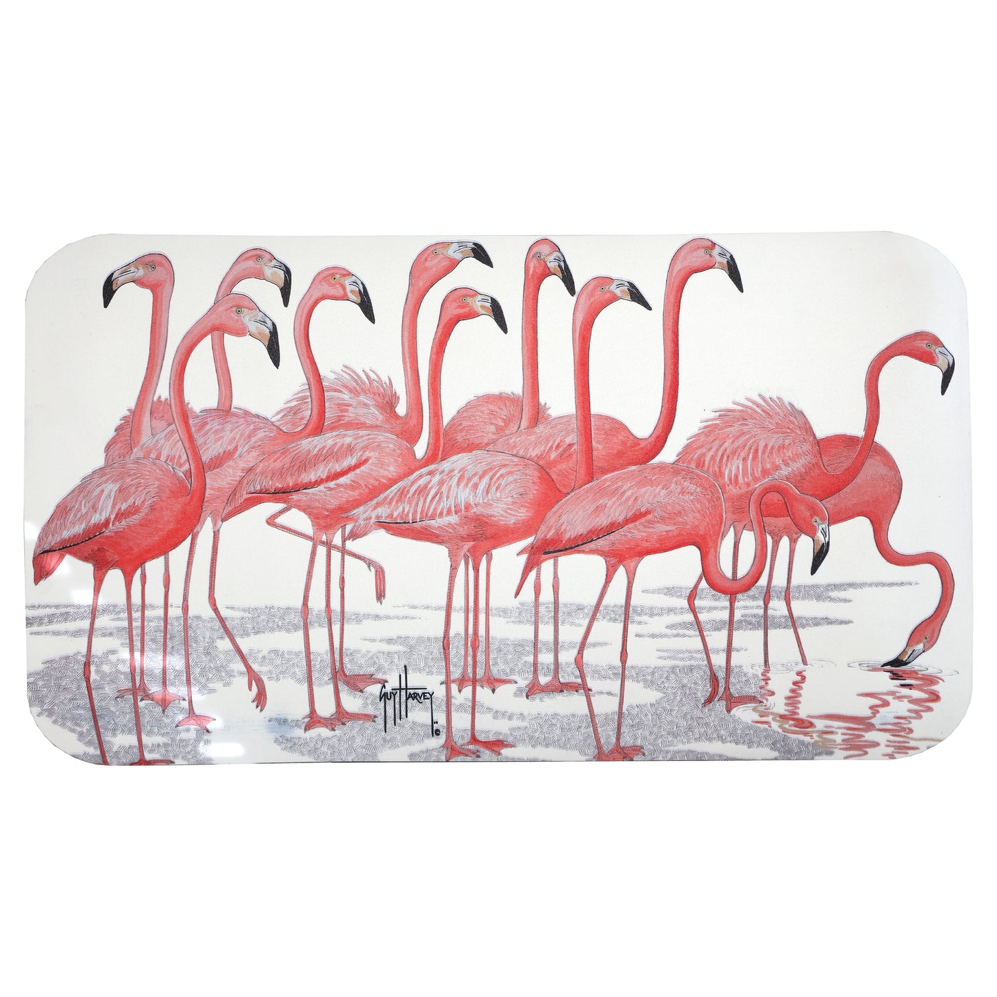 Guy Harvey Cooler Mat EVA Foam Deck Pad Fits Yeti Tundra 45 without wheels  Non-Slip, Marine Grade