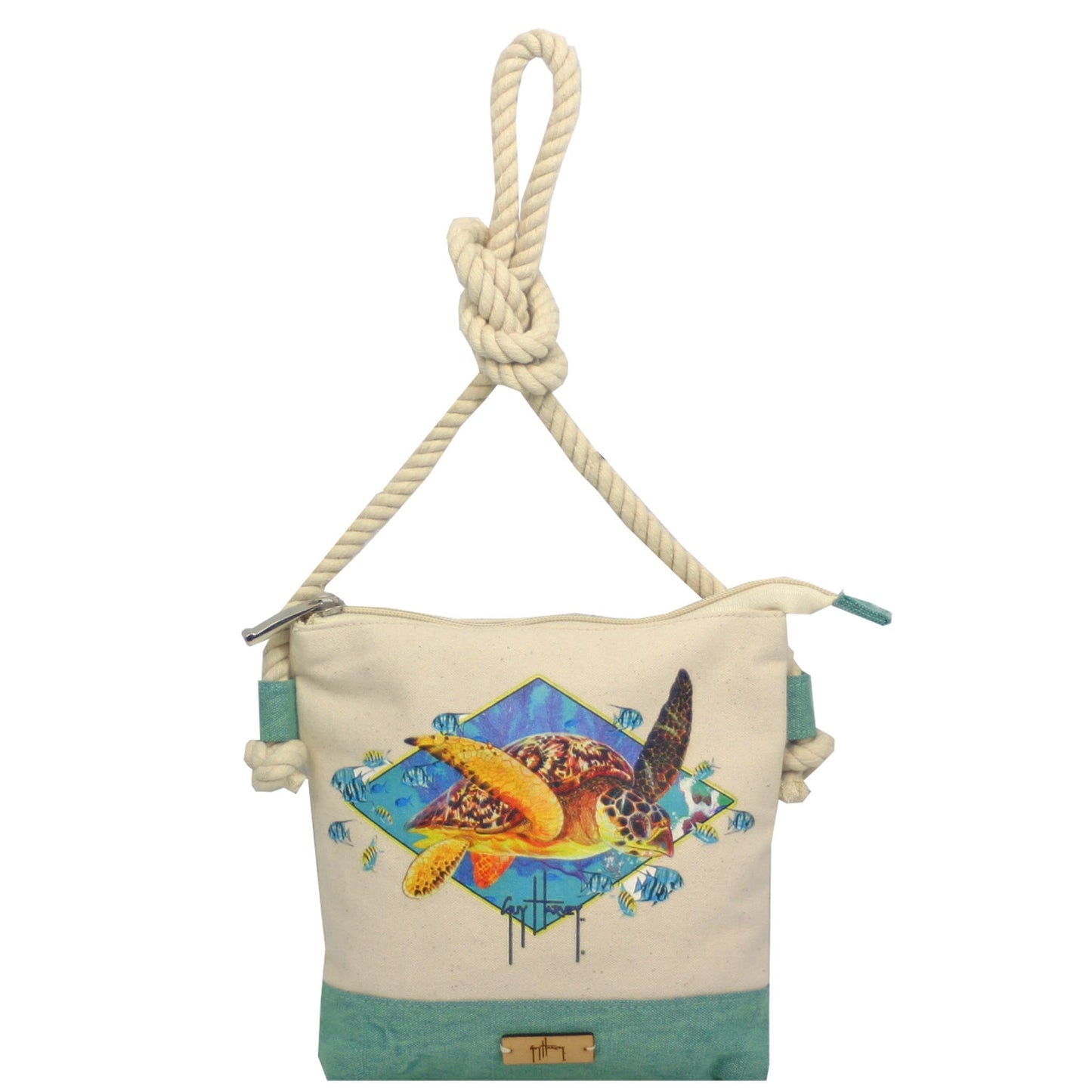Guy Harvey Sea Turtle Crossbody Bag