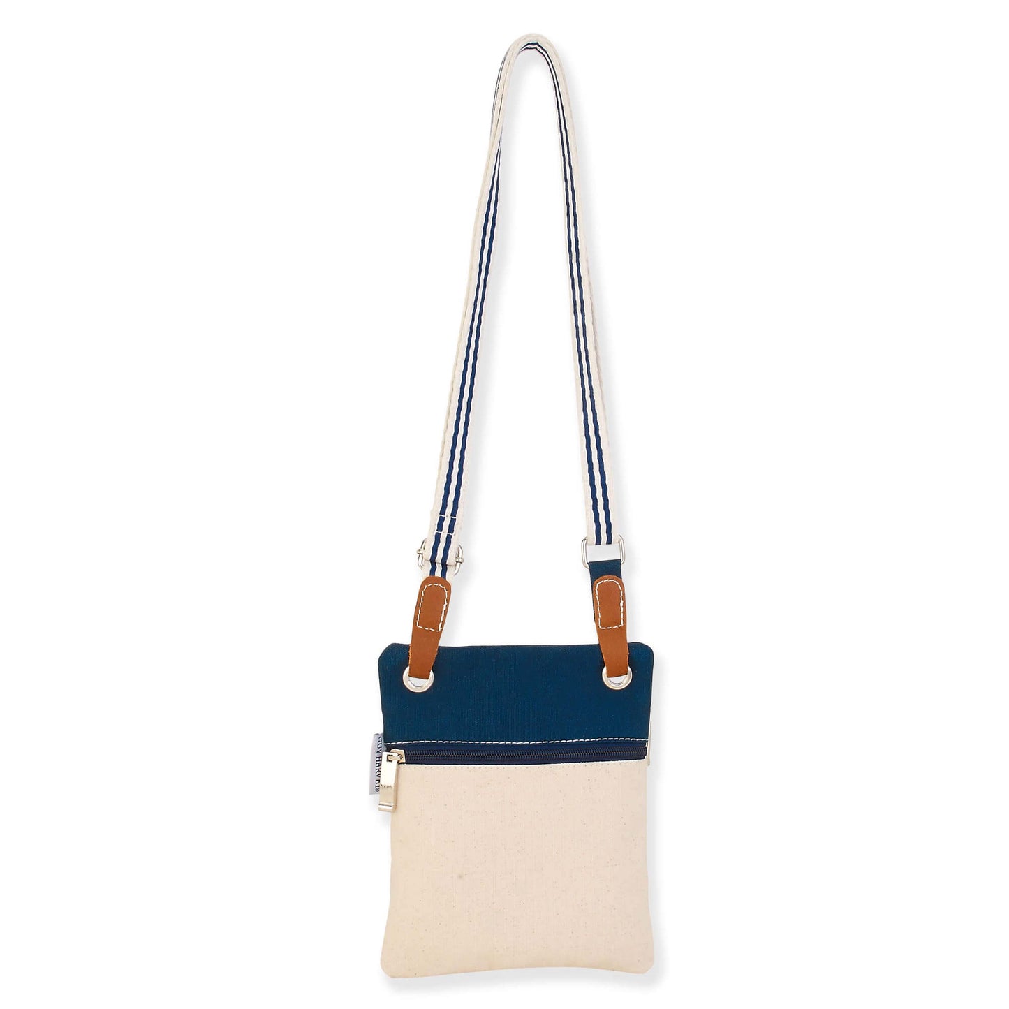 Guy Harvey Juliet Small Crossbody Bag with Leather Accents