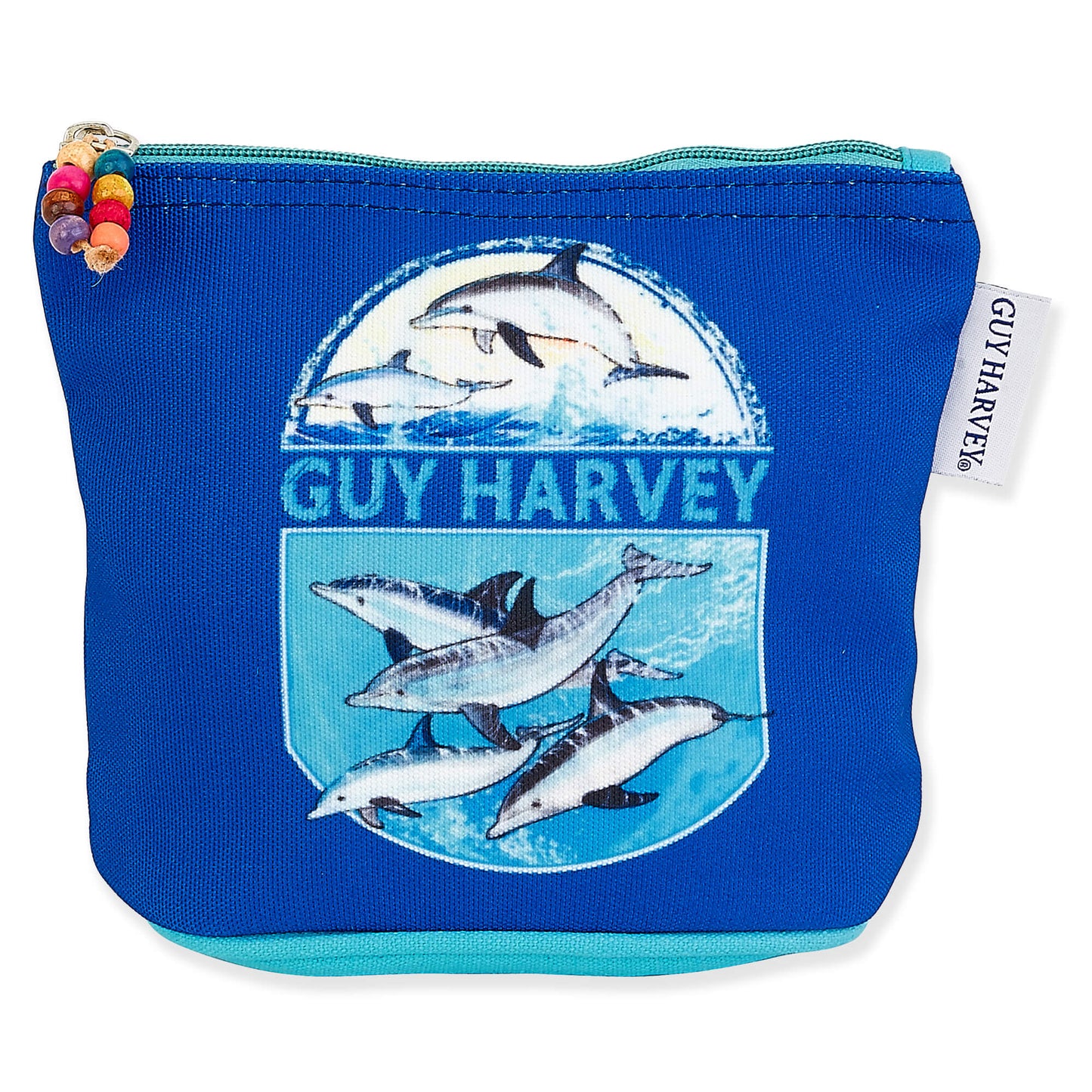 Tropical Treasures by Guy Harvey Makeup & Travel Bag with Ocean Inspired Prints