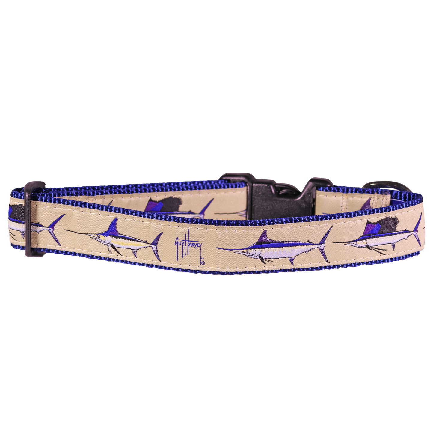 Guy Harvey Grand Slam Blue Marlin Dog Collar