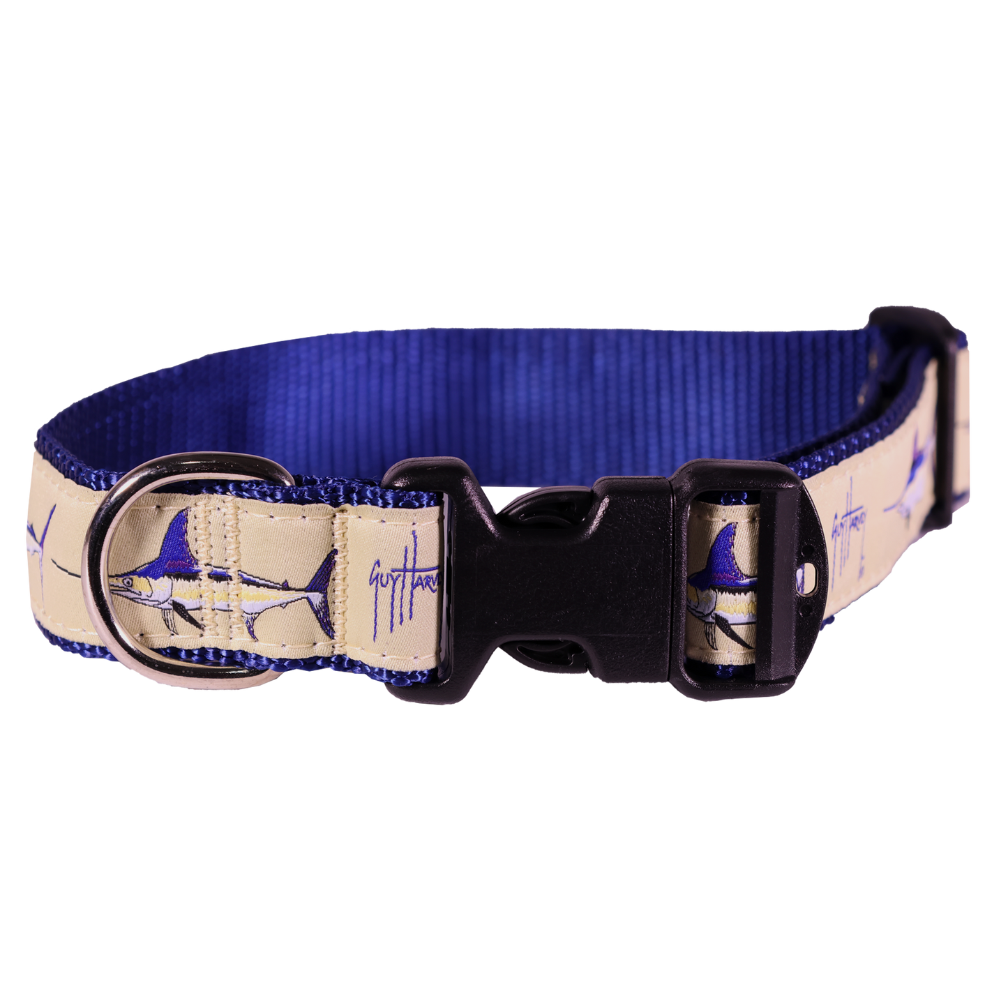 Guy Harvey Grand Slam Blue Marlin Dog Collar