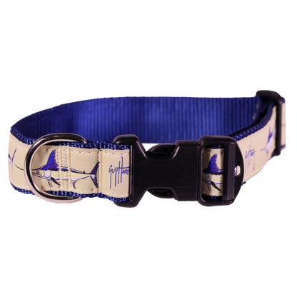 Guy Harvey Grand Slam Blue Marlin Dog Collar