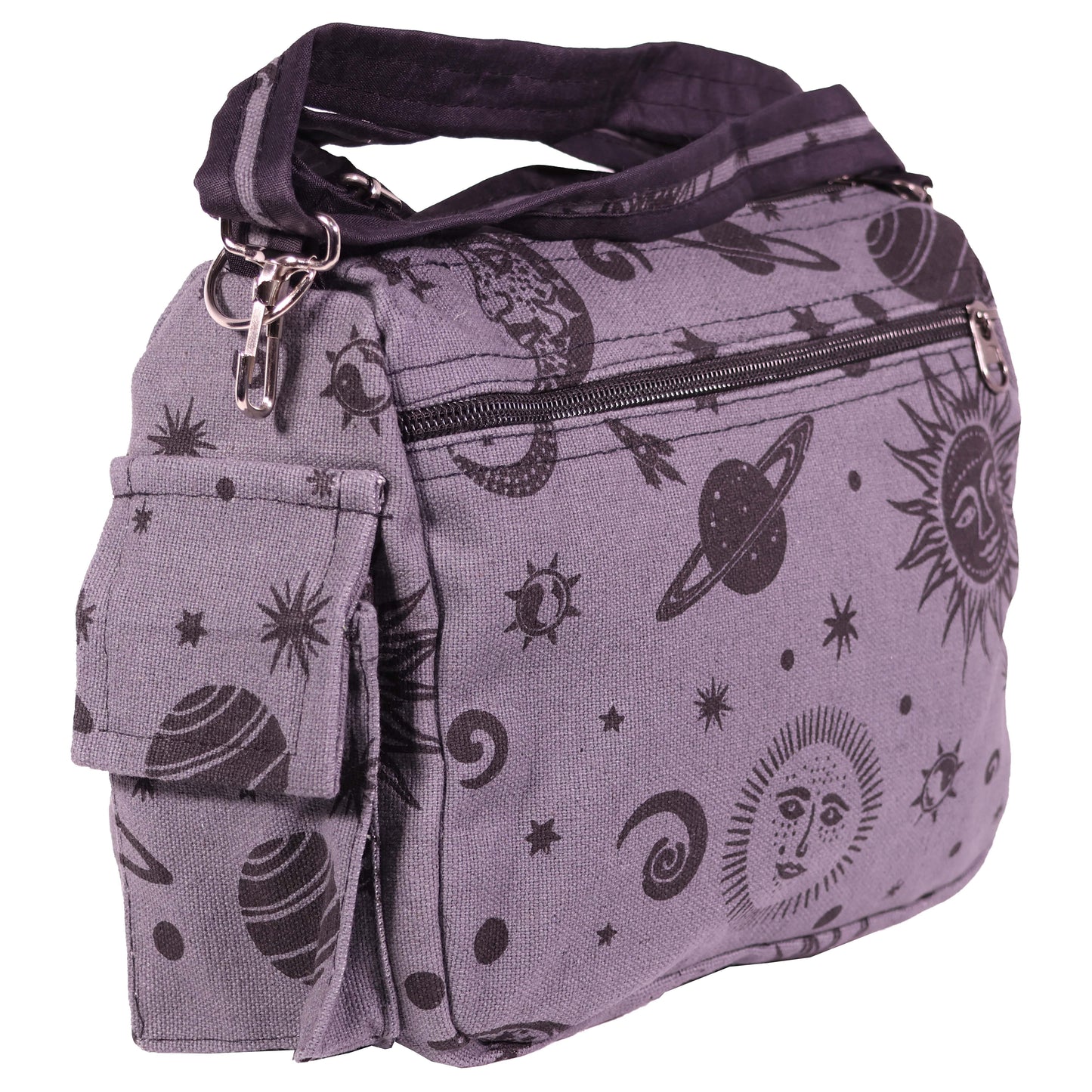 SoliVisk Sun Moon and Stars Crossbody Shoulder Bag