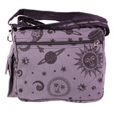 SoliVisk Sun Moon and Stars Crossbody Shoulder Bag