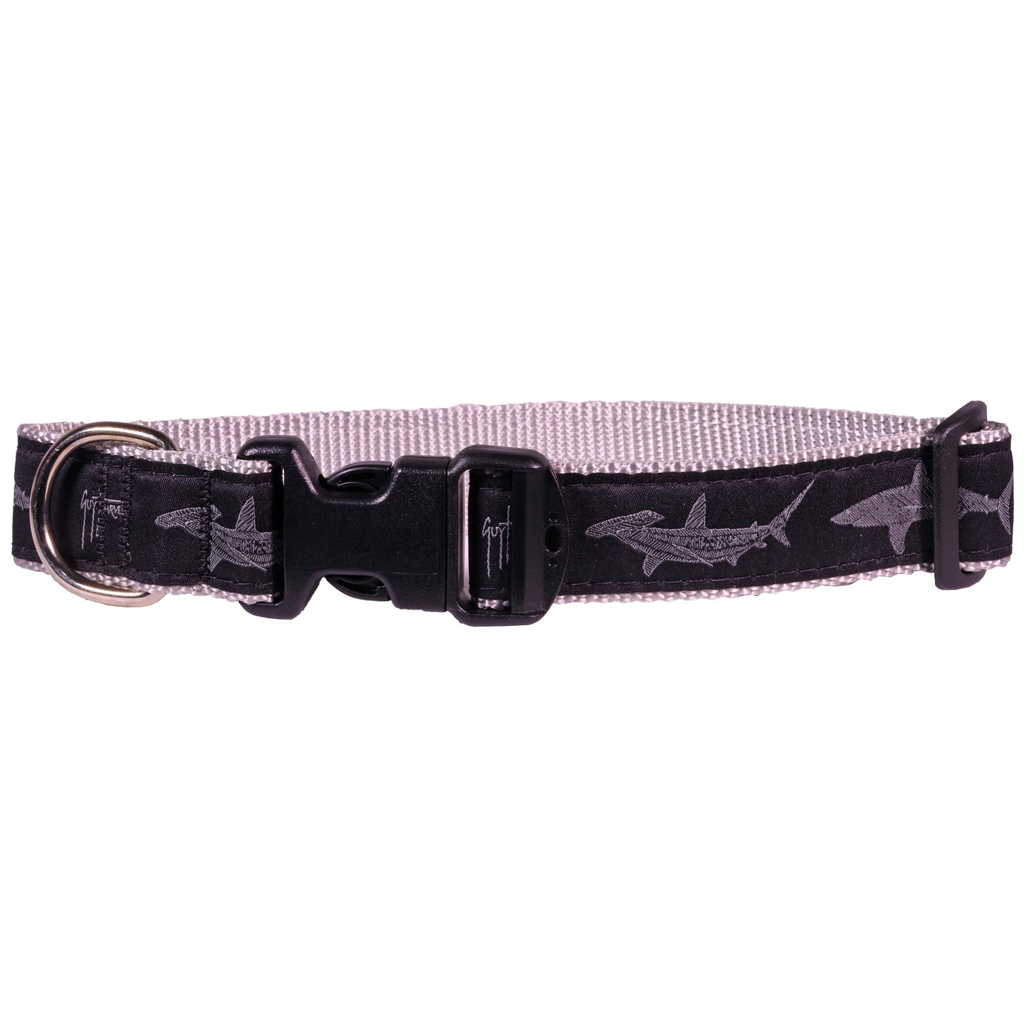 Guy Harvey Hammerhead and Mako Shark Dog Collar