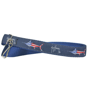 Guy Harvey USA Marlin Key Chain Lanyard