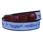 Guy Harvey Keys Slam Men’s Leather Tab Belt