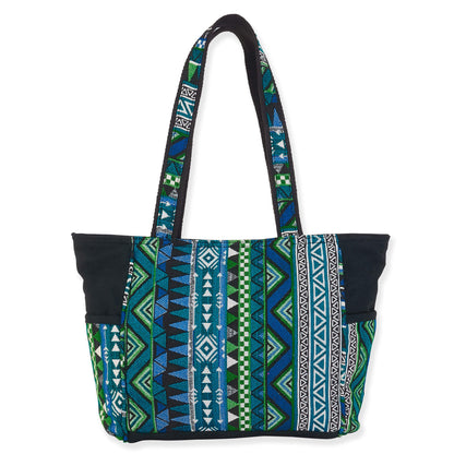 Laurel Burch Moonside Cat Medium Shoulder Tote Bag