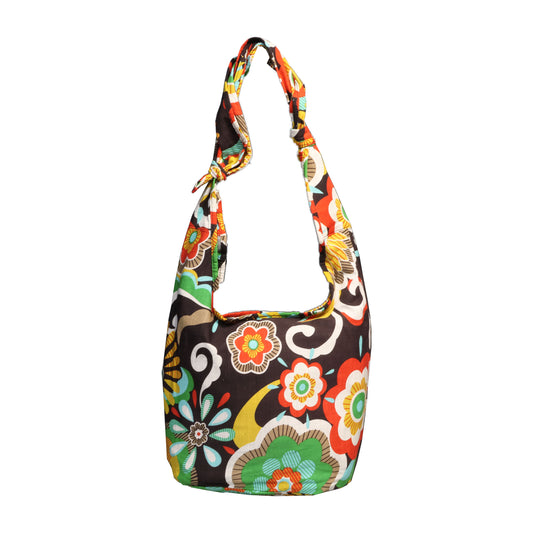 Floral Boho 60s Retro Bucket Bags