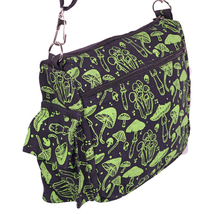 SoliVisk Magic Mushroom Small Crossbody Shoulder Bags