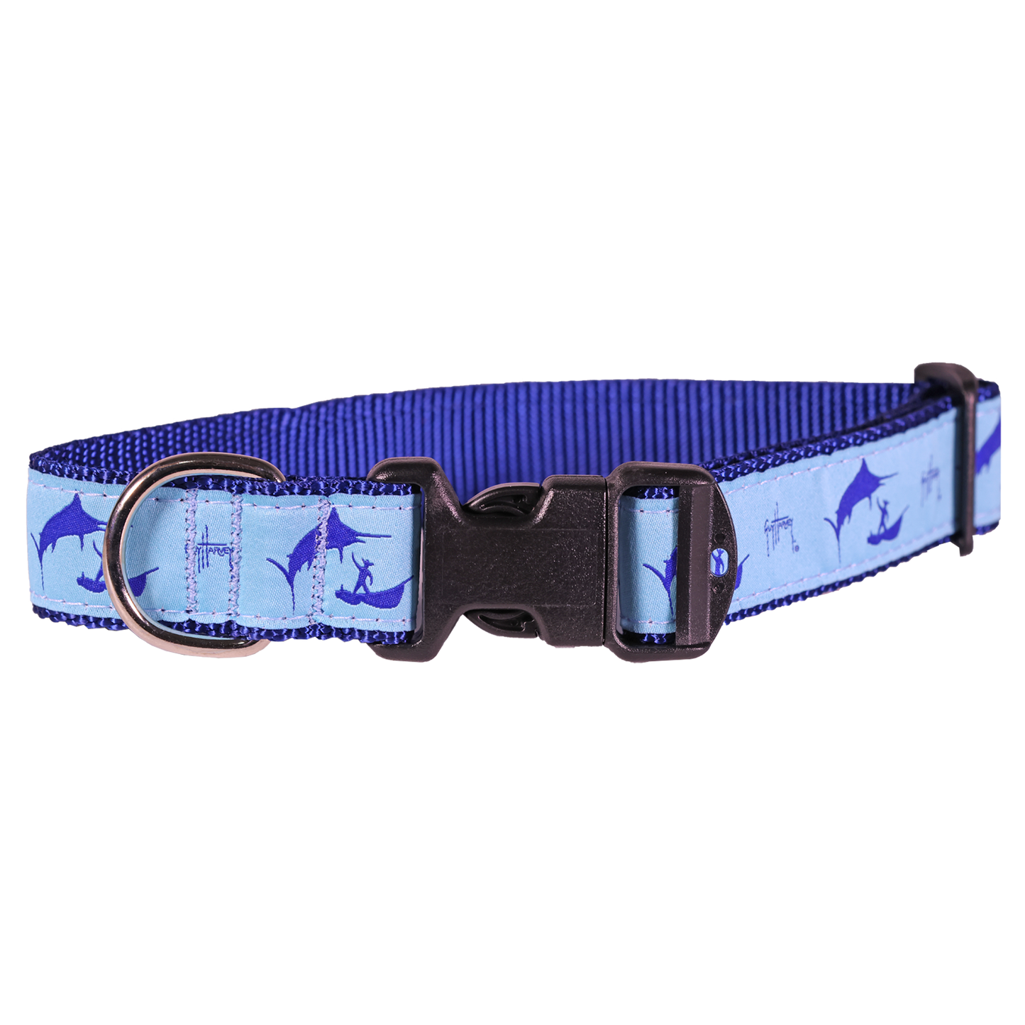 Guy Harvey Man and Marlin Dog Collar