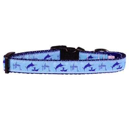 Guy Harvey Man and Marlin Dog Collar