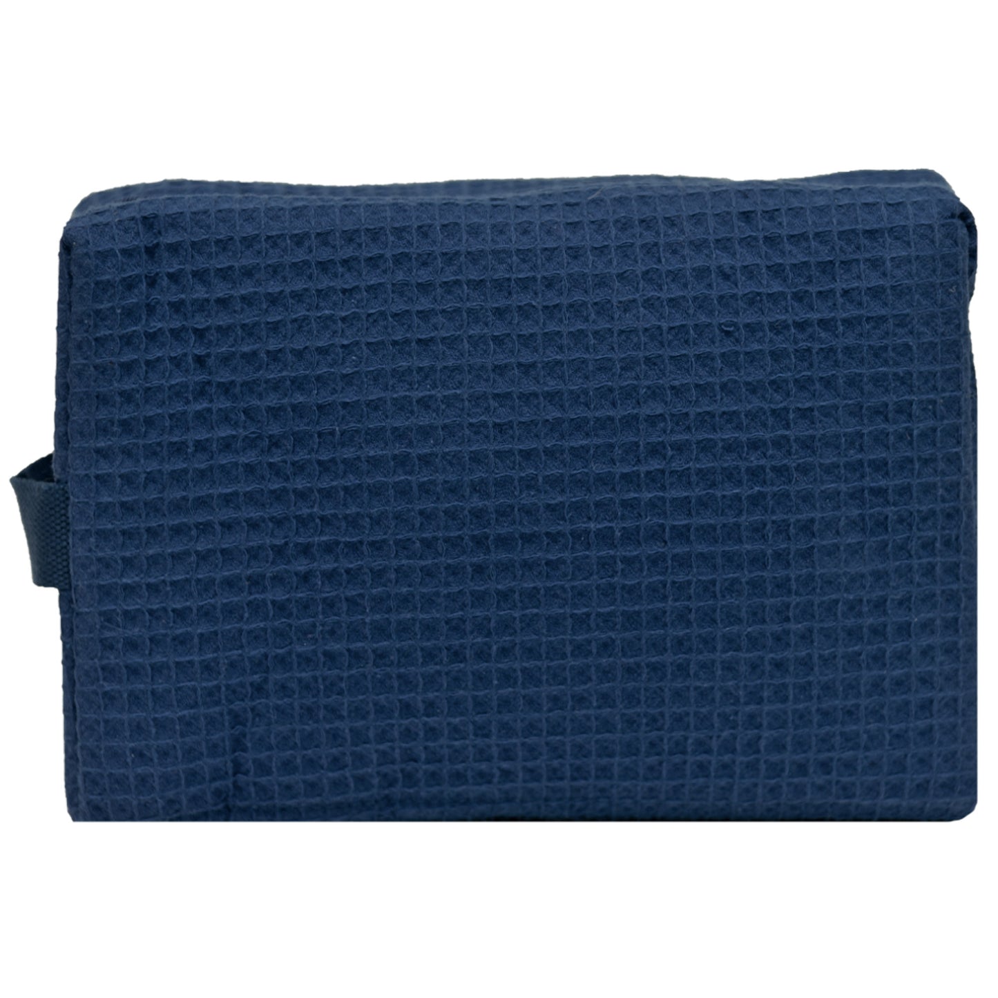 Waffle Weave Cosmetic Bags Size in a Rainbow of Colors 9L x 6H x 3" W