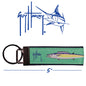 Guy Harvey Seafoam OffShore Key Ring