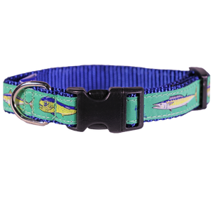 Guy Harvey Offshore Dog Collar – Sport Fish-Themed Marlin Dolphin Tuna