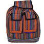 Mini Rainbow Retro Boho Daypack Backpack