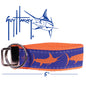 Guy Harvey Orange Marlin Keyring