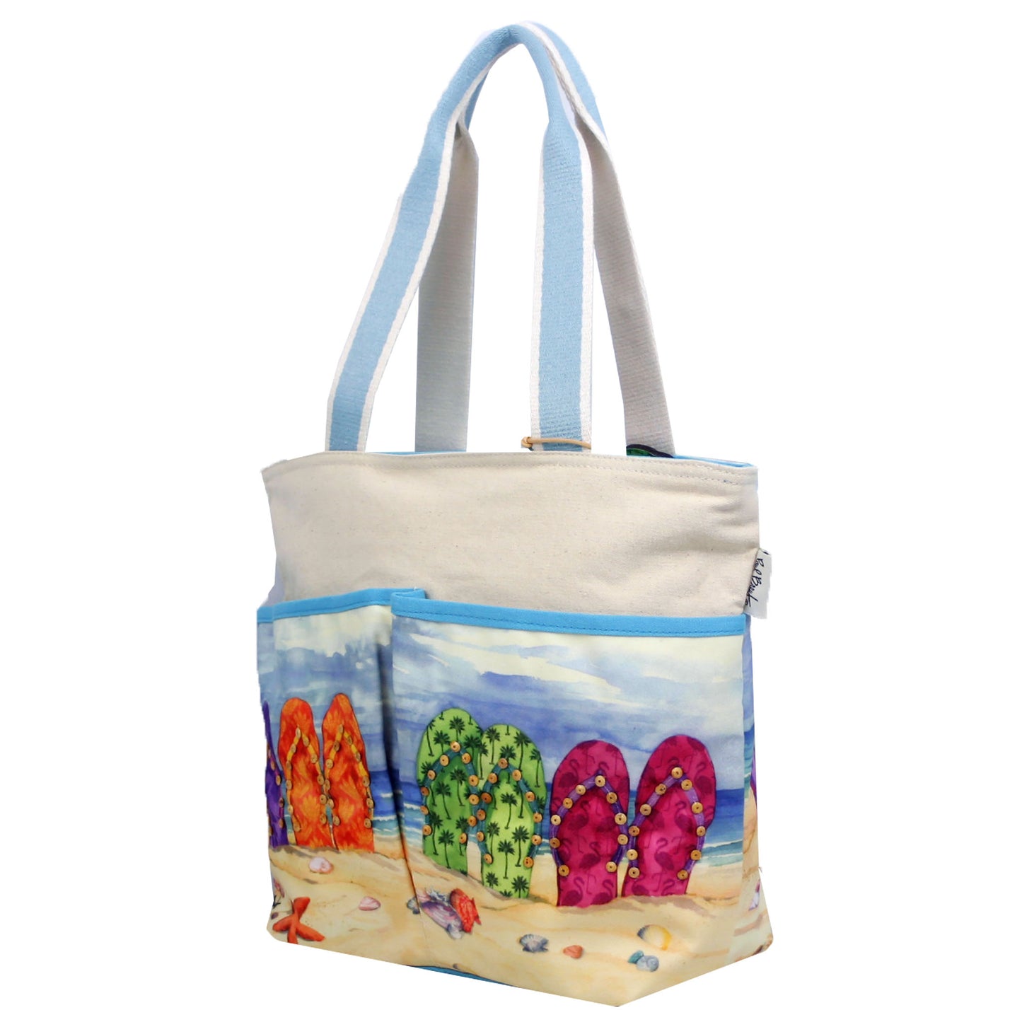 Paul Brent Flip Flop Utility Tote Bag