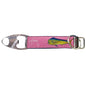 Guy Harvey Pink Dolphin Bottle Opener Key Ring