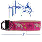Guy Harvey Pink Sea Turtle Key Ring