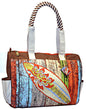 Surfs Up Medium Brown Surfboard Tote Bag