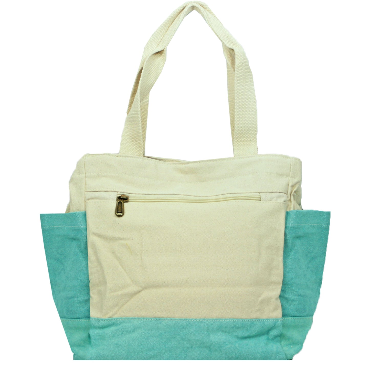 Five Pocket Heavy Duty Canvas Organizer Utility Tote Bag