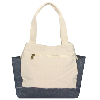Five Pocket Heavy Duty Canvas Organizer Utility Tote Bag