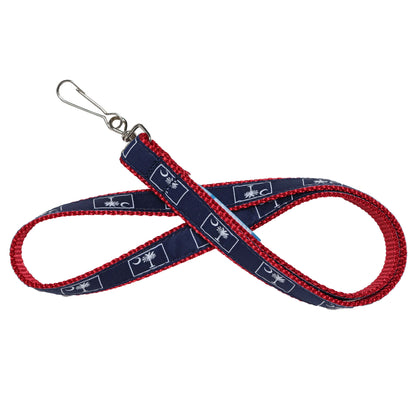 SoliVisk USA Made Lanyard ID Badge Holder Camo, Palmetto, Nautical, Sailboats