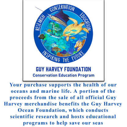 Guy Harvey Men’s Offshore Marlin and Sailfish Leather Tab Belt