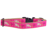 Guy Harvey Pink Sea Turtle Dog Collar - Stylish and Comfortable Pet Accessory