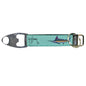 Guy Harvey Seafoam Marlin Bottle Opener Key Ring