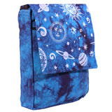 SoliVisk Sun, Moon and Stars Celestial Flap Over Messenger Bags