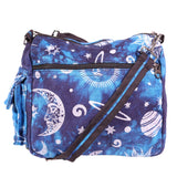 SoliVisk Sun Moon and Stars Crossbody Shoulder Bag