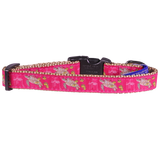 Guy Harvey Pink Sea Turtle Dog Collar - Stylish and Comfortable Pet Accessory