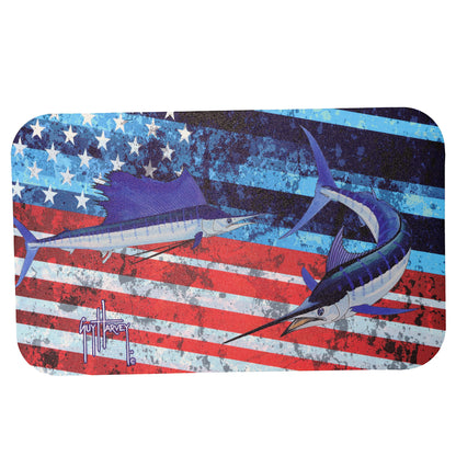 Guy Harvey Cooler Mat EVA Foam Deck Pad Fits Yeti Coolers without wheels  Non-Slip, Marine Grade