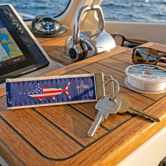 Guy Harvey USA Marlin Key Ring