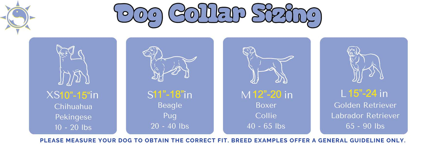 SoliVisk Sportfishing Boat Dog Collar Adjustable Nylon with ABS Quick Release Buckle
