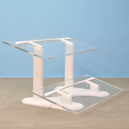 1:18 Diecast Model Car Display Stand, 2 Tier Acrylic Collector Shelf