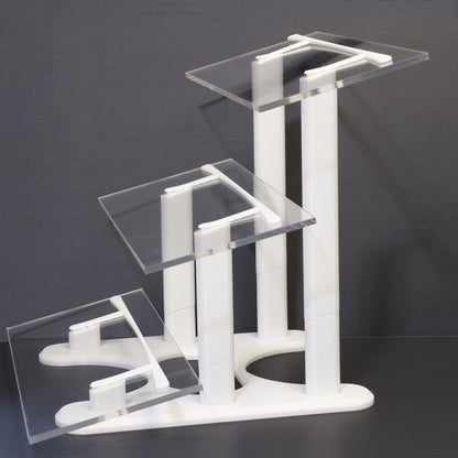 1:18 Scale Acrylic Display Stand for Model Cars, 3 Tier Collector Shelf