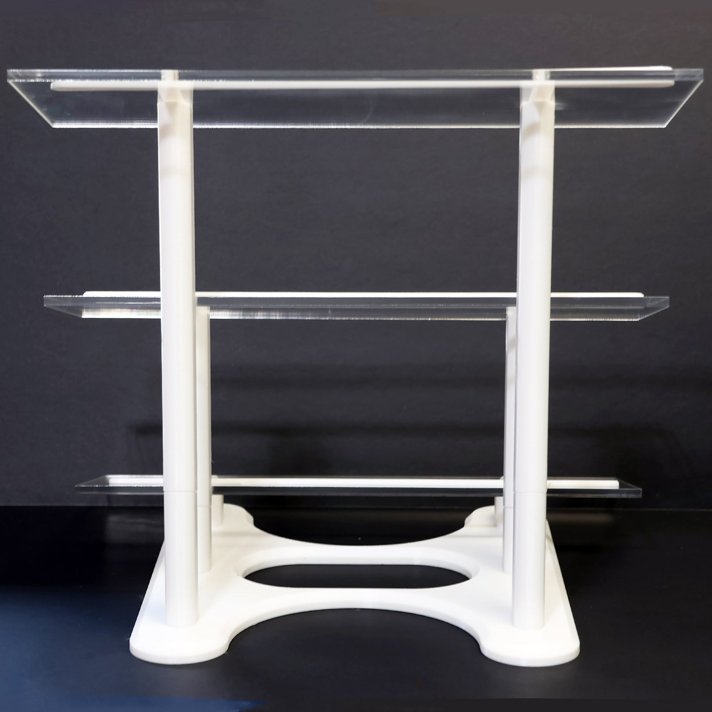 1:18 Scale Acrylic Display Stand for Model Cars, 3 Tier Collector Shelf