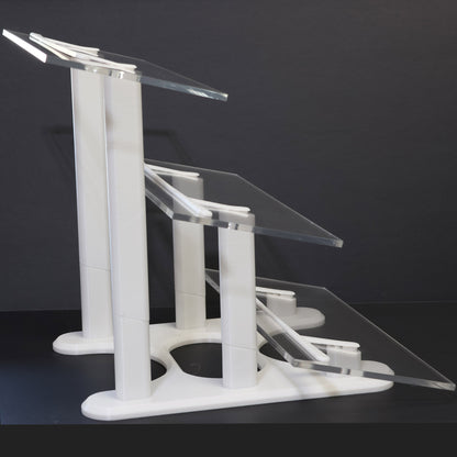 1:18 Scale Acrylic Display Stand for Model Cars, 3 Tier Collector Shelf
