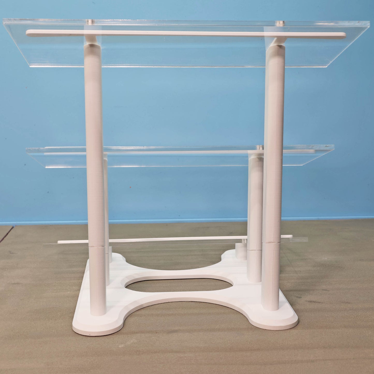 1:18 Scale Acrylic Display Stand for Model Cars, 3 Tier Collector Shelf