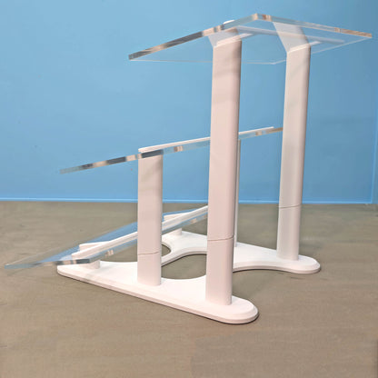 1:18 Scale Acrylic Display Stand for Model Cars, 3 Tier Collector Shelf