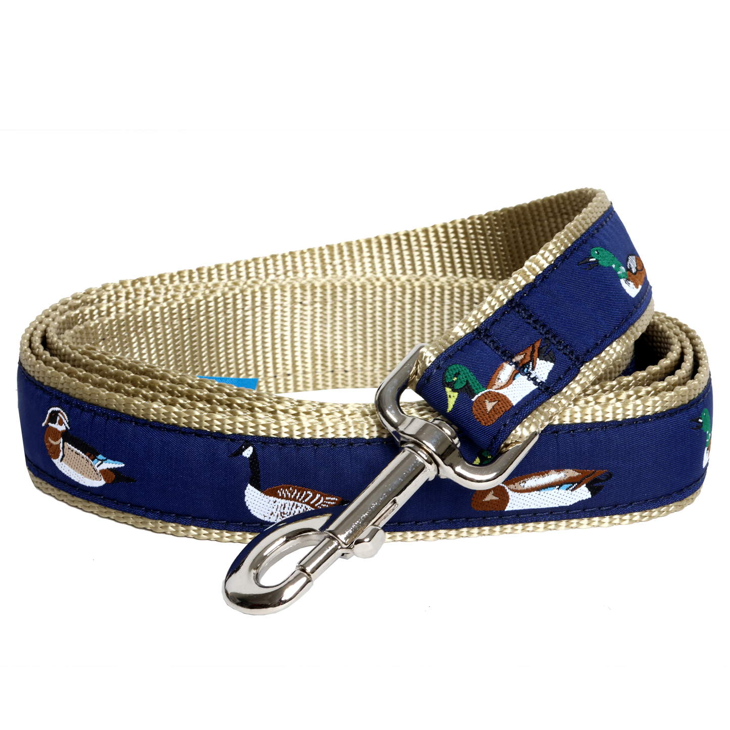 SoliVisk Waterfowl Dog Leash with 6 Foot Nylon Lead 1-1/4 Wide