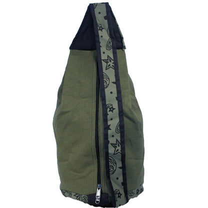 Sun Moon and Stars Hippie Sling Backpack Bag
