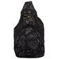 Sun Moon and Stars Hippie Sling Backpack Bag