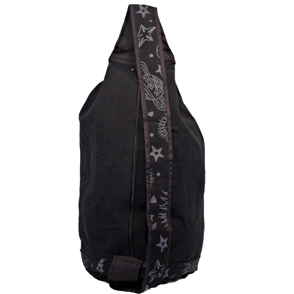 Sun Moon and Stars Hippie Sling Backpack Bag