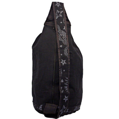 Sun Moon and Stars Hippie Sling Backpack Bag