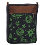 SoliVisk Cosmic Vibes Hippie Boho Shoulder Bag - Celestial Sun, Moon & Stars Design